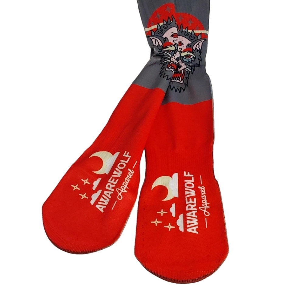 AWAREWOLF LONG  NWOT SOCKS  SIZE‎ VARIES